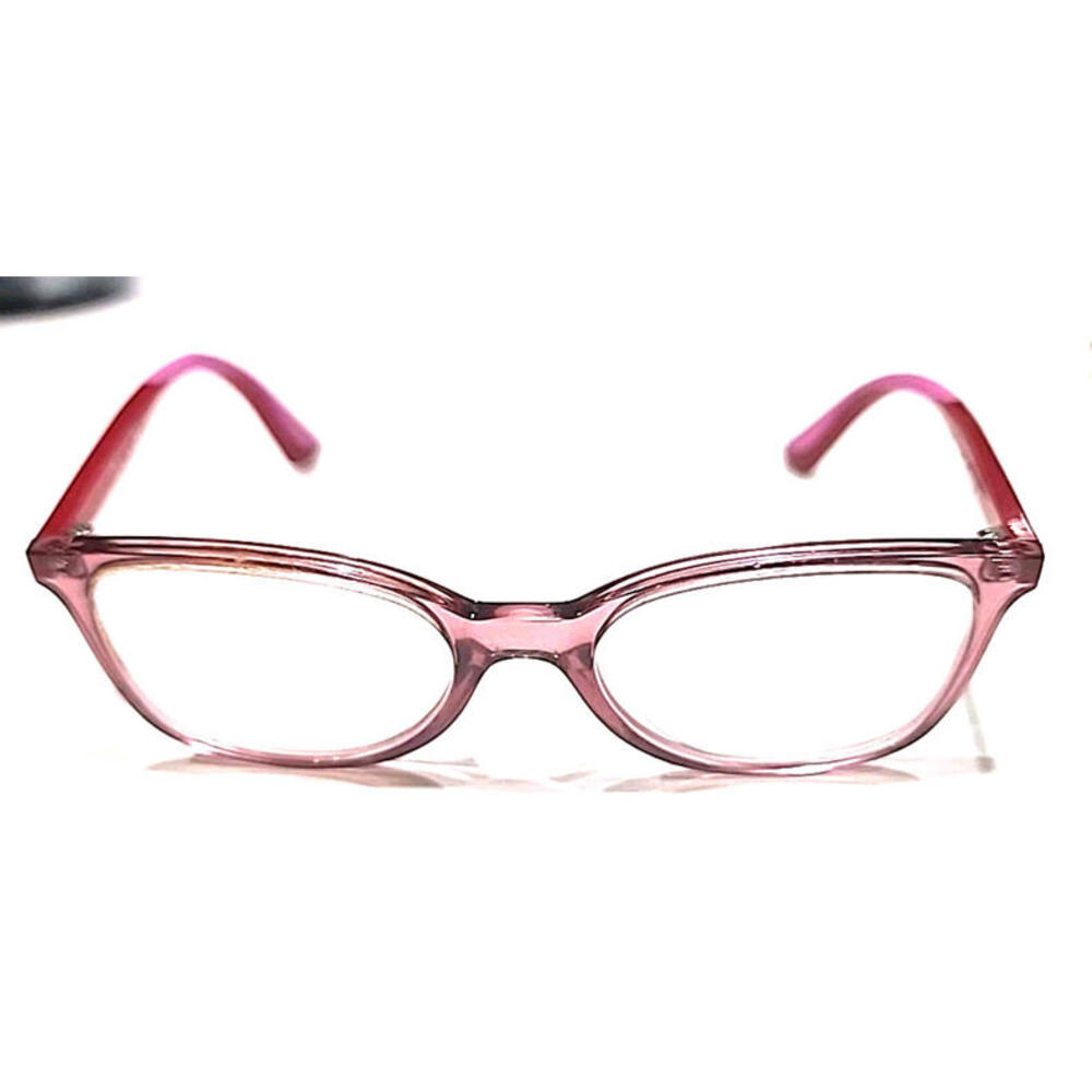 Ray Ban Jr RB1586 3777 KIDS Girls Pink Oval Eyeglasses Frame 47-16 130